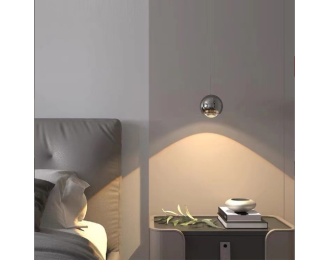 Elevated Bedside Chandelier Bedroom Modern Minimalist